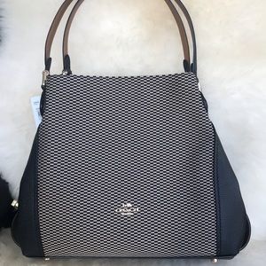 Coach Legacy Jacquard Edie 31 Medium Shoulder Bag